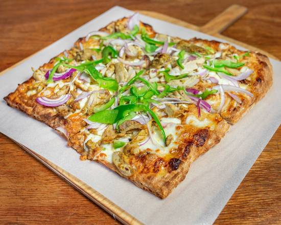 Thai Chicken Satay Half Board Pizza