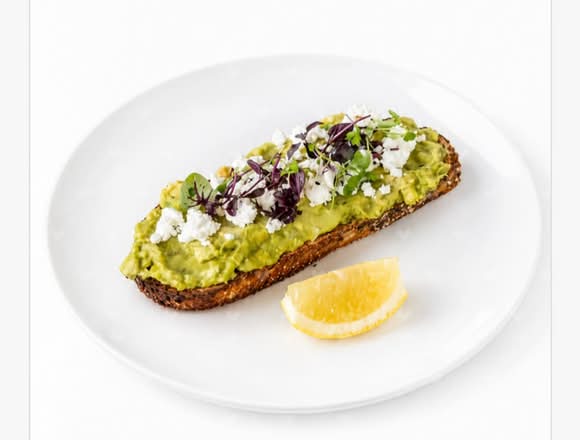 Smashed Avo and Feta (V)