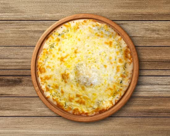 Cheesy Garlic Pizza