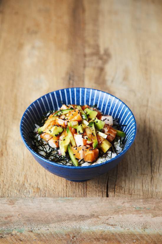 Salmon Poke Don