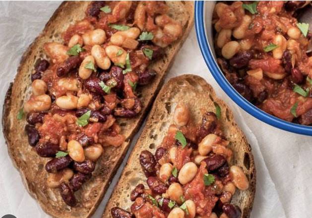 Baked Beans on Toast (VG)