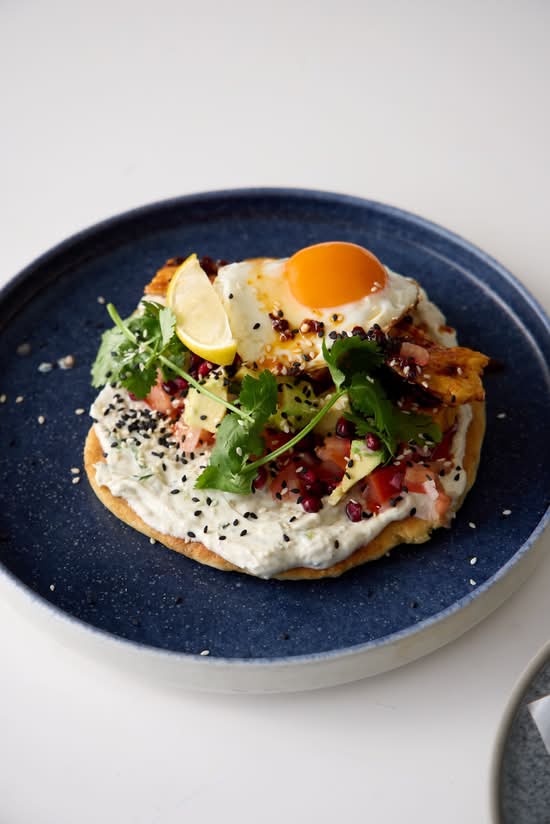 Hot Honey Haloumi Flatbread