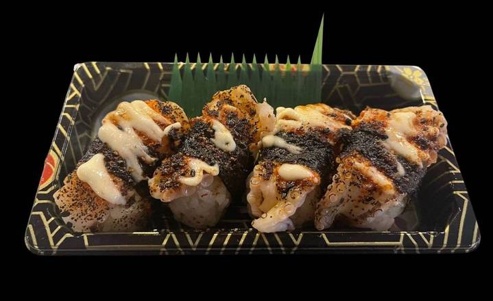 Grilled Octopus Nigiri Sushi