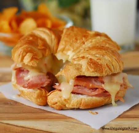 Ham and Cheese Croissant