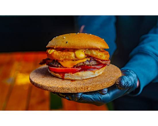 The Saucy Smoked Burger
