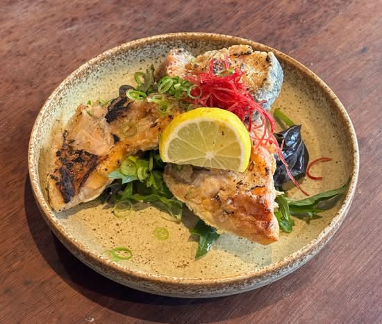 Grilled Salmon Cheek