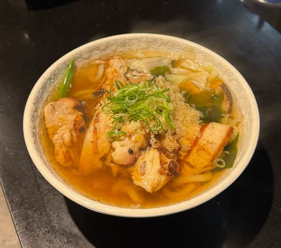 Chicken Udon Soup