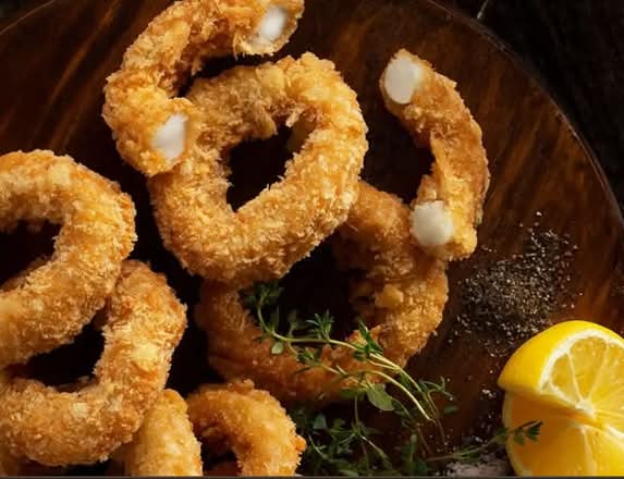 House-crumbed  Calamari Rings(6)