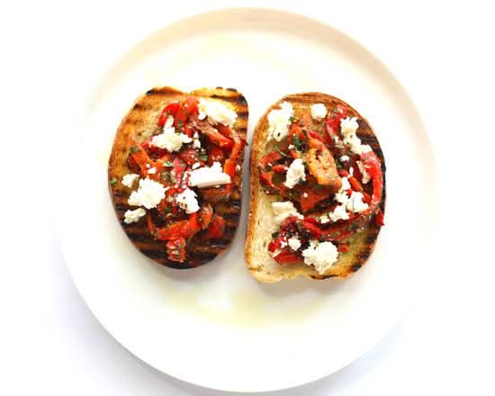 Capsicum & Feta Bruschetta
