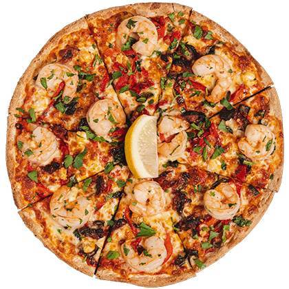 Garlic Prawns Pizza