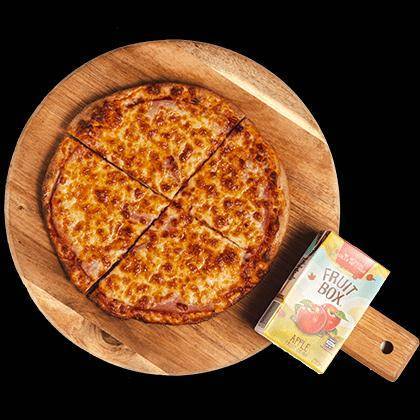 Ham and Cheese Pizza