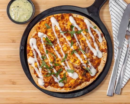 Paneer Tikka Masala Pizza (V)