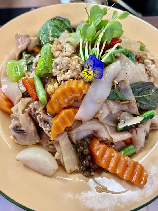 Pad Kee Mow Noodles
