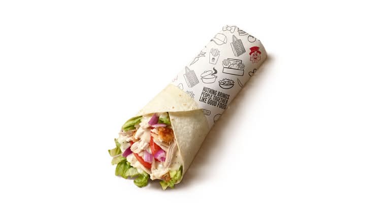 Pulled Chicken Wrap