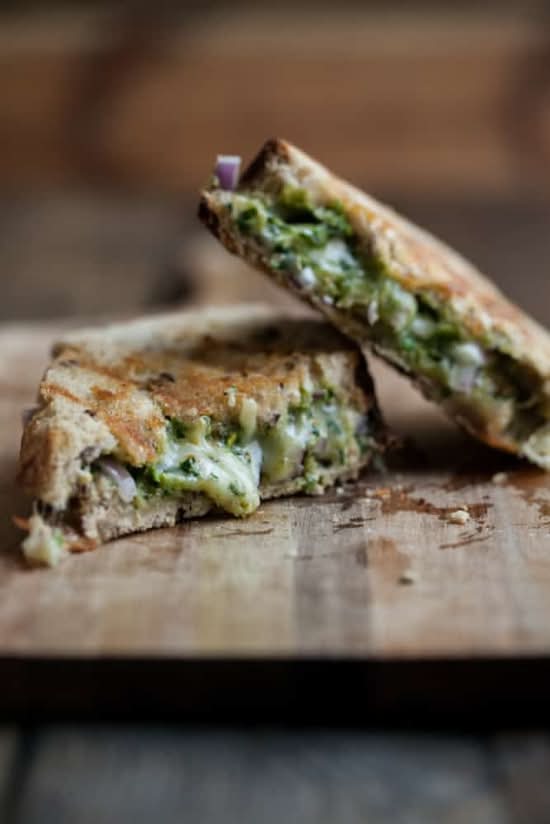 Pesto Cheese Toastie