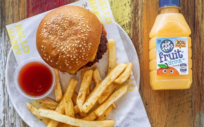 Jnr Beef Burger Combo
