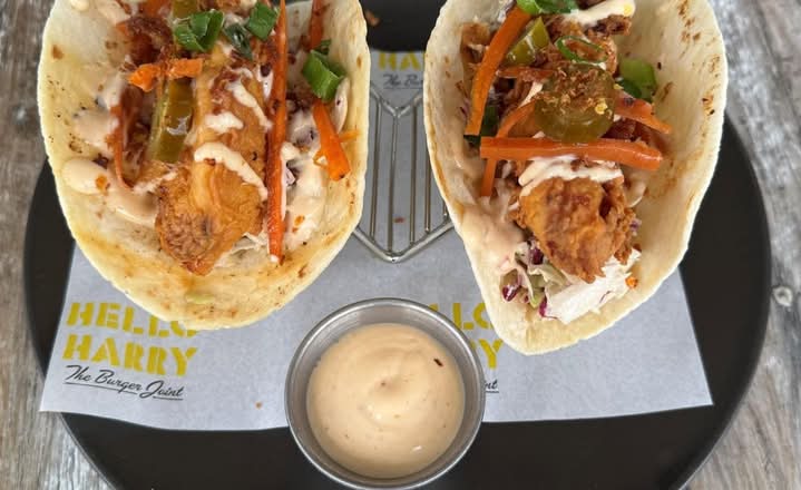 Southern Fried Chicken Tacos