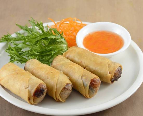 Vegetarian Spring Rolls (V)