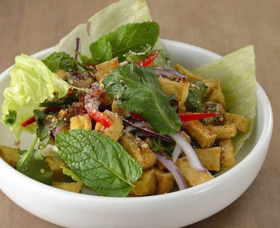 Thai  Tofu Salad (Tofu Larb)
