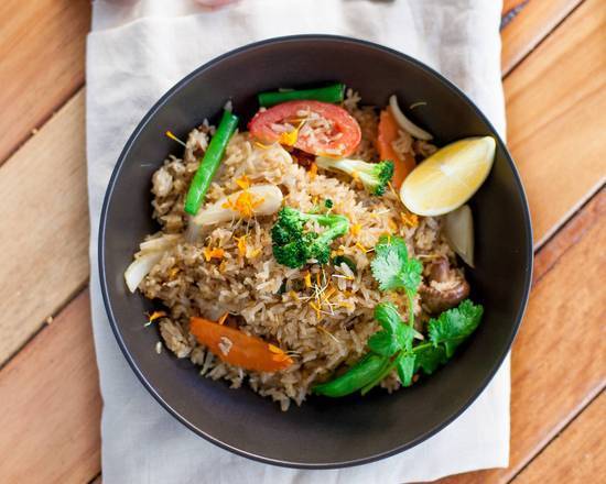 Vegetable Fried Rice with Egg