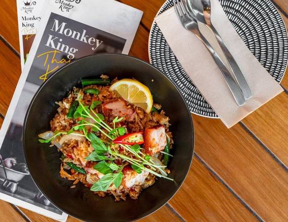 Crispy Pork with Chilli Basil Fried Rice