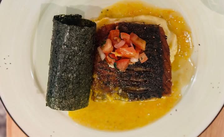 Pan seared Barramundi