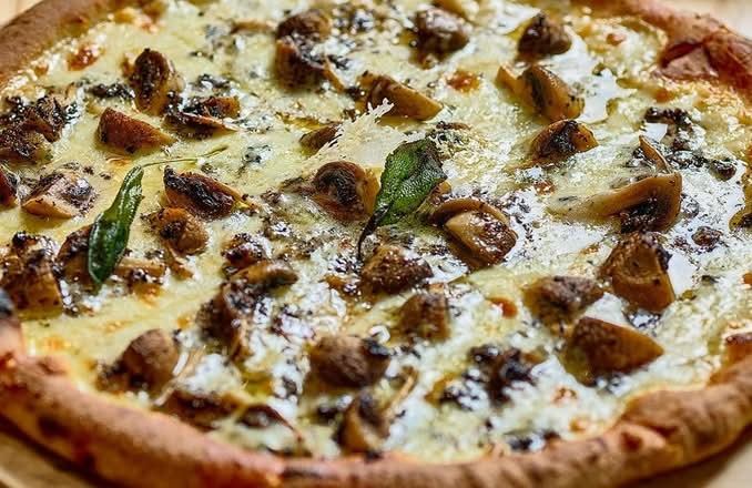 Gourmet Truffle Mushroom Pizza