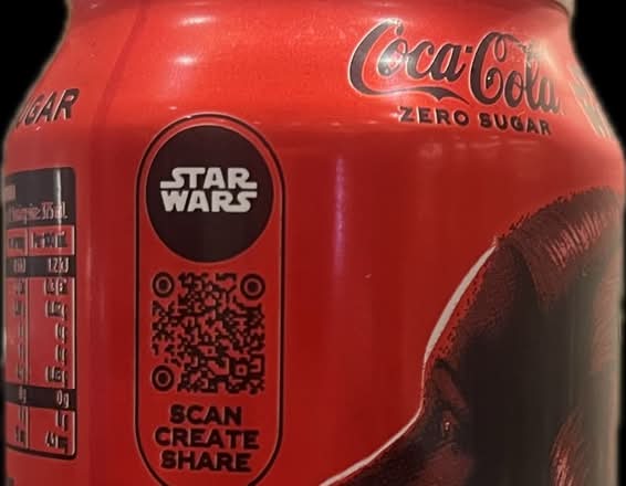 Coke zero can