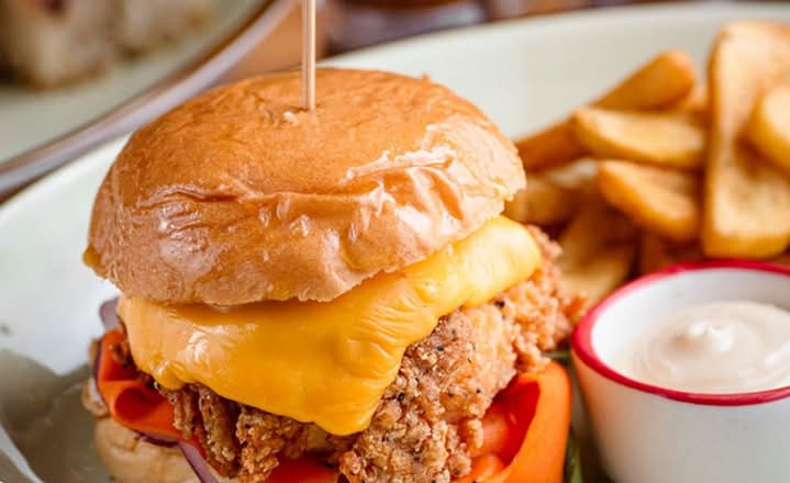 Southern Fried Chicken Burger