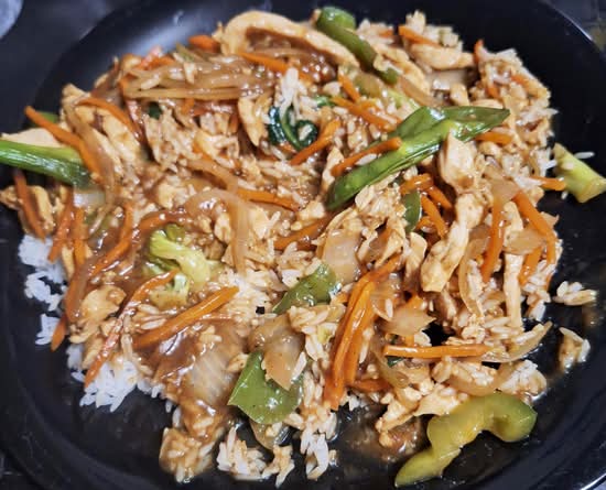 Satay Steamed Rice