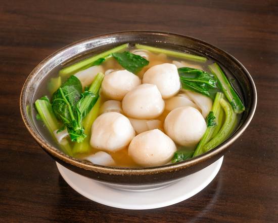 Fish Ball with Rice Noodle Soup