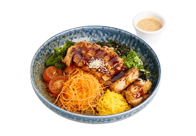 Chicken Teriyaki Soba Sald