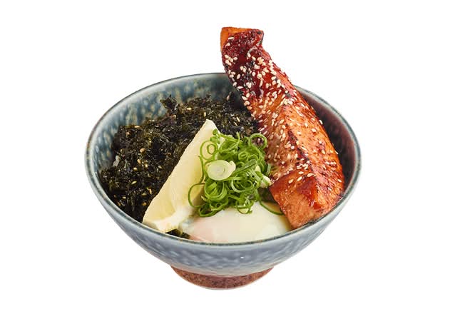 Grilled King Salmon Don