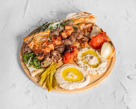 Grill Mix Plate Skewers