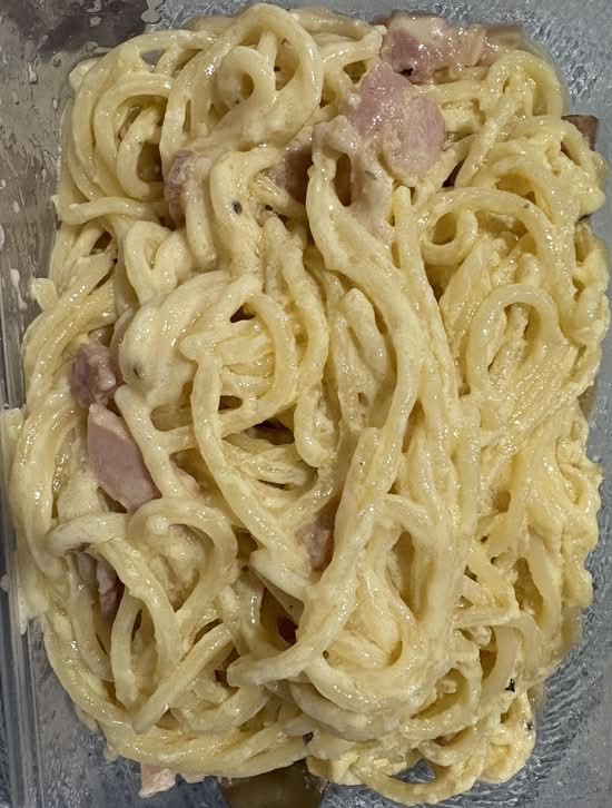 Creamy Spaghetti Carbonara Pasta