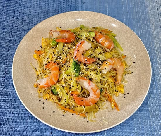 Singapore Stir Fry Noodles