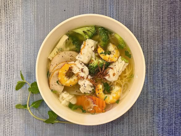 Hu Tieu Rice Noodle Soup