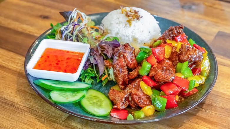Sweet and Sour Chicken RICE
