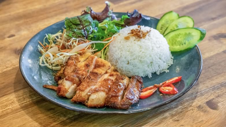 Grilled Lemongrass Chicken RICE