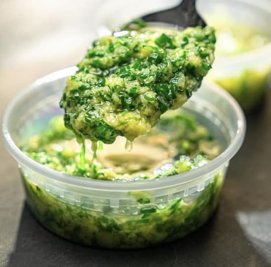 Shallot Ginger Sauce