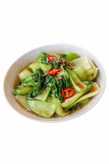 Stir Fried Baby Choy with Garlic Sauce (V)