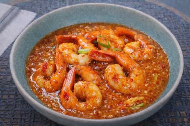 Singapore Chili King Prawns