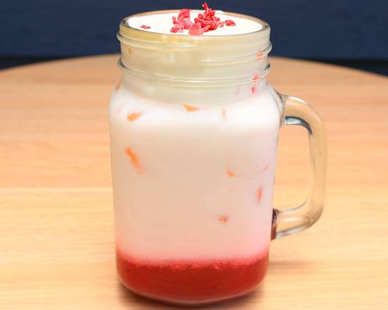 Strawberry Latte Cream Foam