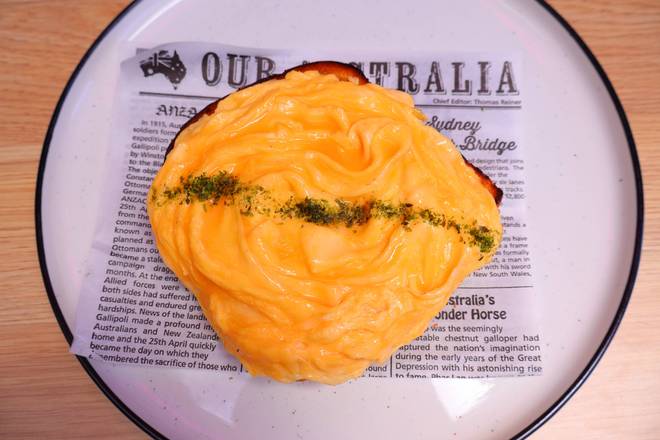Scrambled Egg on Shokupan Toast