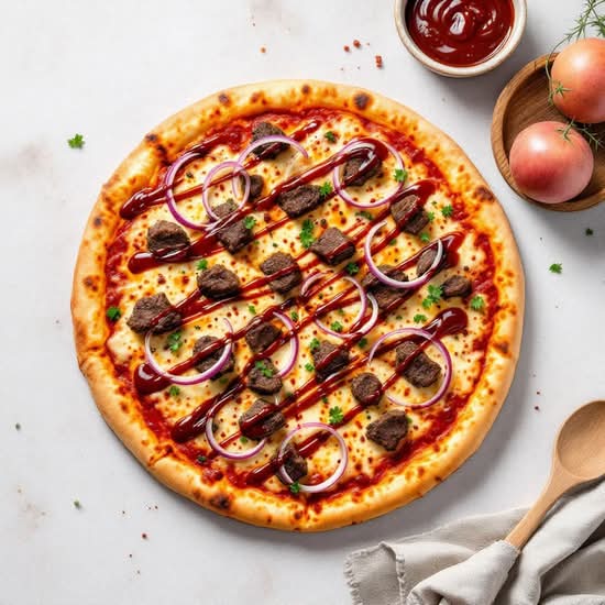 BBQ Kebab Pizza