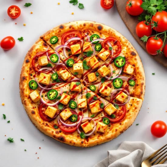 Tandoori Paneer Pizza