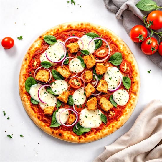 Tandoori Chicken Pizza