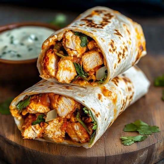 Tandoori Chicken Wrap