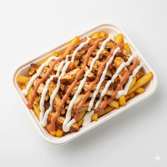 Loaded Fries with Chicken