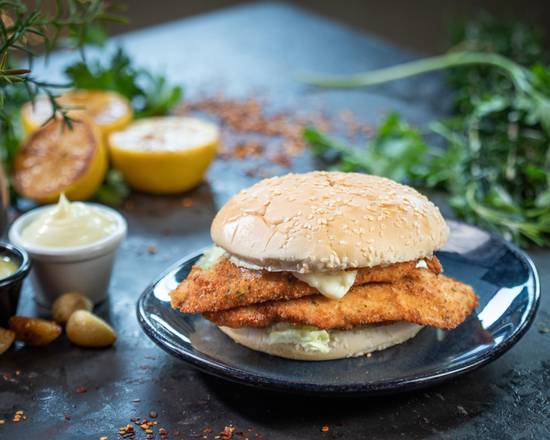 Chicken Schnitzel Burger